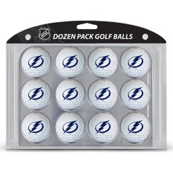 12 Pack Golf Balls Tampa Bay Lightning
