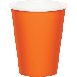 Sun kissed Orange Cups - 24 Count