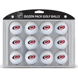 12 Pack Golf Balls Carolina Hurricanes