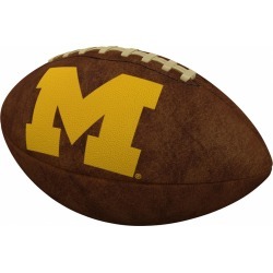 Michigan Official-Size Vintage Football