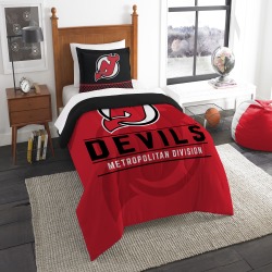 New Jersey Devils Overture Twin Comforter Set