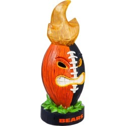 Chicago Bears Lit Team Ball Statue