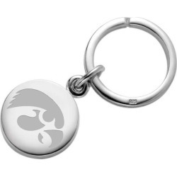 University of Iowa Sterling Silver Insignia Key Ring by M.LaHart & Co.