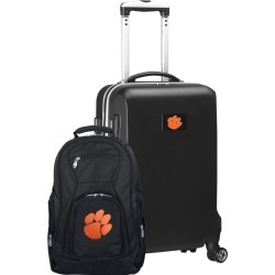 Clemson Tigers Deluxe 2-Piece Backpack and Carry on Set