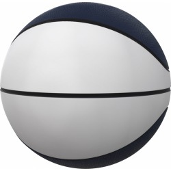 Plain Navy Full-Size Autograph Basketball