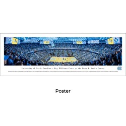 North Carolina Tar Heels Basketball - Unframed Panoramic Poster