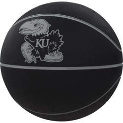 Kansas Blackout Full-Size Composite Basketball