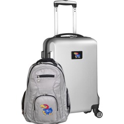 Kansas Jayhawks Deluxe 2-Piece Backpack and Carry on Set