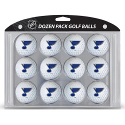 12 Pack Golf Balls St Louis Blues