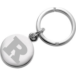 Rutgers University Sterling Silver Insignia Key Ring by M.LaHart & Co.