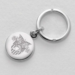 West Point Sterling Silver Insignia Key Ring by M.LaHart & Co.