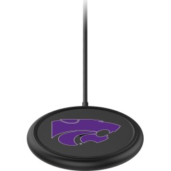 Mophie Black Wireless Devices with Kansas State Wildcats logo
