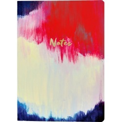 Portico Designs A5 Flexi Notebook Watercol Abstract Brush Stroke