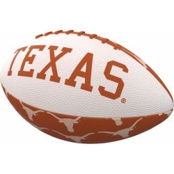 Texas Repeating Mini-Size Rubber Football