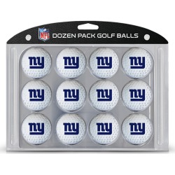 12 Pack Golf Balls New York Giants