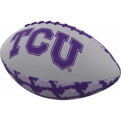 TCU Repeating Mini-Size Rubber Football