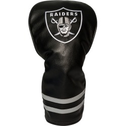 Vintage Driver Golf Head Cover Oakland Raiders