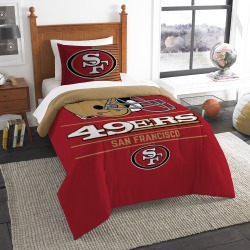 San Francisco 49ers My Team Twin Comforter & Sham Set
