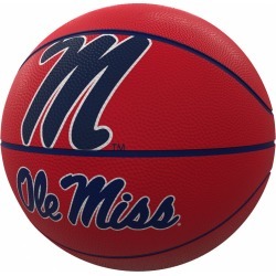 Ole Miss Mascot Official-Size Rubber Basketball