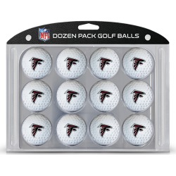12 Pack Golf Balls Atlanta Falcons