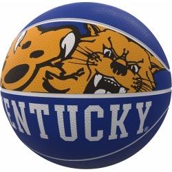 Kentucky Mascot Official-Size Rubber Basketball