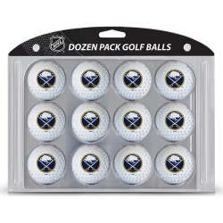 12 Pack Golf Balls Buffalo Sabres