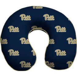 NCAA Memory Foam Travel Pillow University Of Pittsburgh