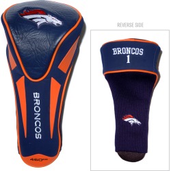 Single Apex Driver Golf Head Cover Denver Broncos