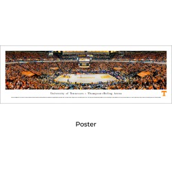 Tennessee Volunteers Basketball - Unframed Panoramic Poster