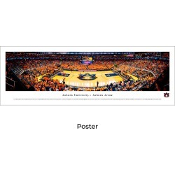 Auburn Tigers Basketball - Unframed Panoramic Poster