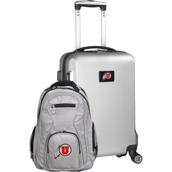 Utah Utes Deluxe 2-Piece Backpack and Carry on Set