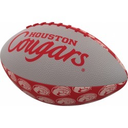Houston Repeating Mini-Size Rubber Football