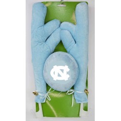 University of North Carolina 16.5 Fabric and Plastic Car Antler Set
