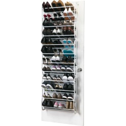 36-Pair Over The Door Shoe Rack