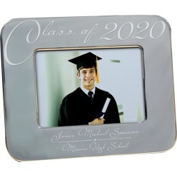 Engraved Class Of Graduation Picture Frame 4x6