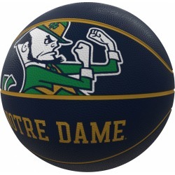 Notre Dame Mascot Official-Size Rubber Basketball