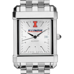 University of Illinois Men's Collegiate Watch w/ Bracelet by M.LaHart & Co.