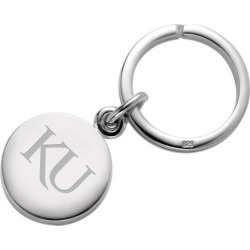 University of Kansas Sterling Silver Insignia Key Ring by M.LaHart & Co.