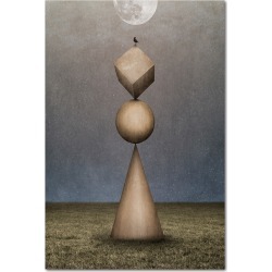 Mountain of Magic Gallery-Wrapped Canvas Wall Art