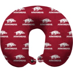 NCAA Relaxation Travel Pillow University Of Arkansas