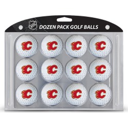 12 Pack Golf Balls Calgary Flames