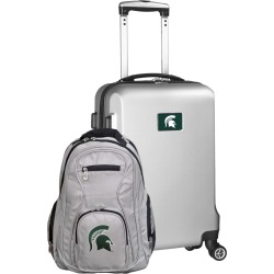 Michigan State Spartans Deluxe 2-Piece Backpack and Carry on Set