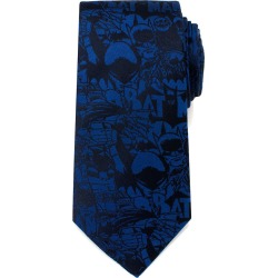 DC Universe Blue Batman Comic Tie