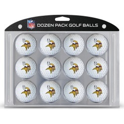 12 Pack Golf Balls Minnesota Vikings