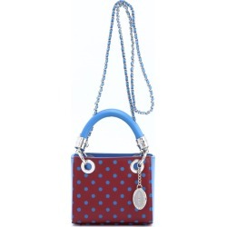 Ladies Maroon & Blue Small Satchel Top Handle Purse - Jacqui by SCORE! The Official Game Day Bag