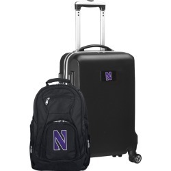 Northwestern Deluxe 2-Piece Backpack and Carry on Set