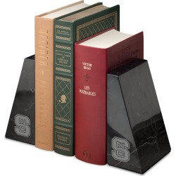North Carolina State Marble Bookends by M.LaHart by M.LaHart & Co.