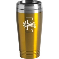 University of Idaho - 16-ounce Travel Mug Tumbler - Gold