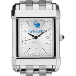 University of Kansas Men's Collegiate Watch w/ Bracelet by M.LaHart & Co.