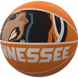 Tennessee Mascot Official-Size Rubber Basketball